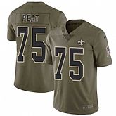 Nike Saints 75 Andrus Peat Olive Salute To Service Limited Jersey Dzhi,baseball caps,new era cap wholesale,wholesale hats